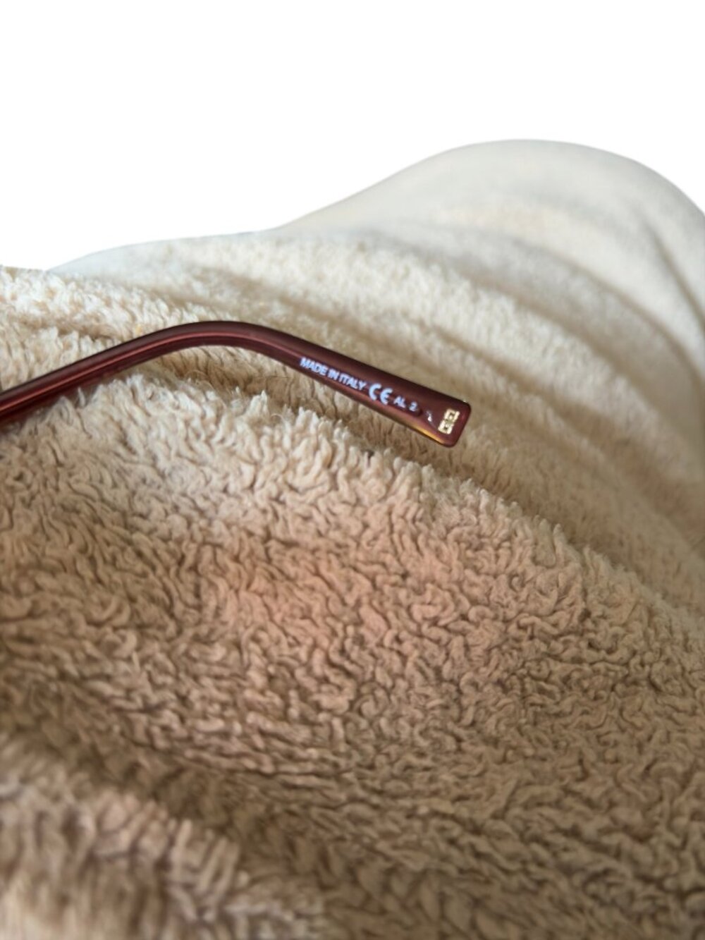 Women's Givenchy Oversized Round Ombre' Burgundy Peach Gradient Tinted Sunglasse - Picture 16 of 16